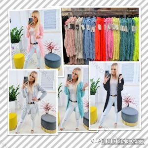 Kleid mit 3/4 Ärmeltasche für Damen (uni sl) ITALIAN Fashion IMWD20529