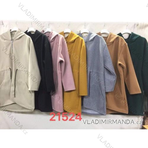 Kleid mit 3/4 Ärmeltasche für Damen (uni sl) ITALIAN Fashion IMWD20529