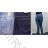 Džiny středně vysoký pas guma (vel. 40-50) B. S JEANS MAM20S5606 44 <p>blau</p>