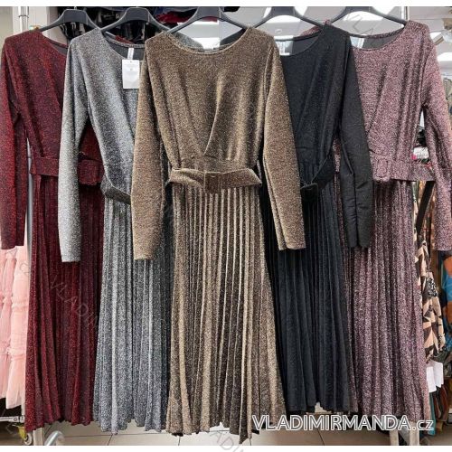 Mit Kapuze langärmliges mit Kapuze Kleid (uni s / m) IM2191956