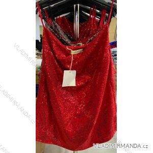 Sommersatin-Unterhemd (uni s / m) ITALIAN MODE IM919687