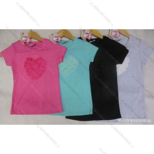 T-Shirt Kurzarm Teenager Mädchen (128-164) ARTENA 93012
