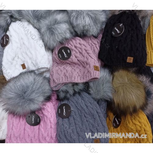 Wintermütze mit Pompon Damen (ONE SIZE) PV821004