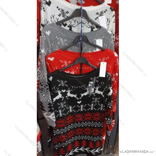 Warmer Damen Strickpullover Langarm (uni sm) ITALIAN FASHION IM51931151