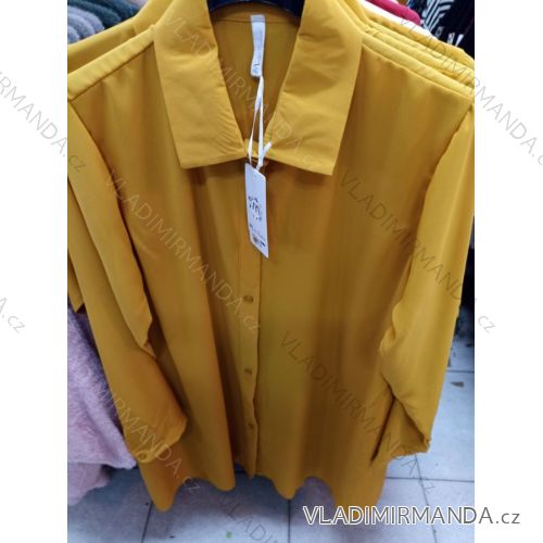 Shirt 3/4 Langarm Damen Streifen (L / XL ONE SIZE) ITALIAN FASHION IM721156 / DR