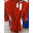 Kurzarmkleid für Damen (Uni L / XL) ITALIAN FASHION IM320003