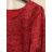 Lässige Langarm Kleid Frauen (uni s / m) MODA ITALY IM319788