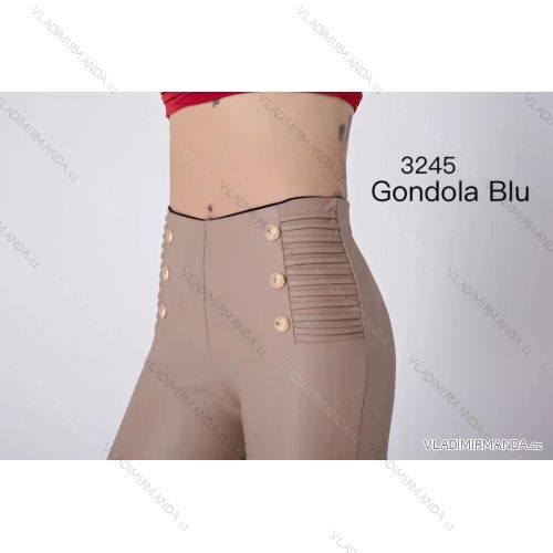 Damen Kunstleder lange Hose (S / M ONE SIZE) ITALIAN FASHION IMM211530