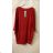 Kleid Langarm Damen (XL / 2XL ONE SIZE) ITALIENISCHE MODE IM421081