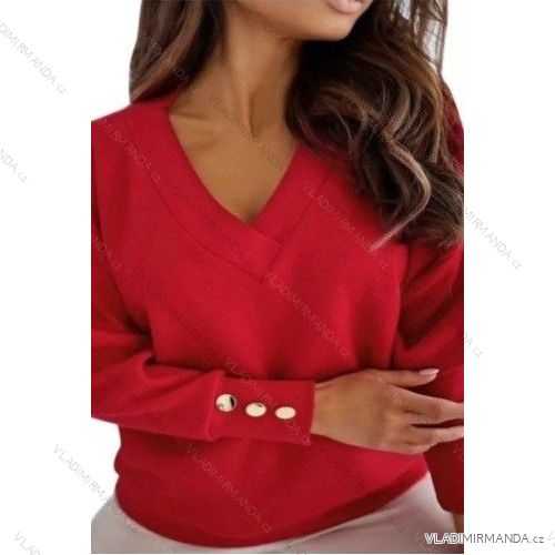 Samt Langarm Damen Tunika (S / M ONE SIZE) ITALIAN FASHION IMWD217929