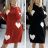 Kleid mit 3/4 Ärmeltasche für Damen (uni sl) ITALIAN Fashion IMWD20527