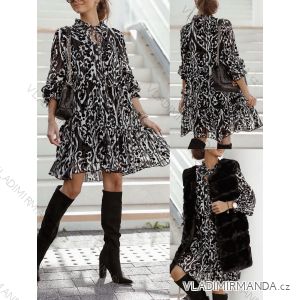 Mit Kapuze langärmliges mit Kapuze Kleid (uni s / m) IM2191956