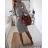Kleid mit 3/4 Ärmeltasche für Damen (uni sl) ITALIAN Fashion IM3181746