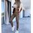 Damen Kunstlederhose (S / M ONE SIZE) ITALIAN FASHION IMWA216574