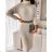 Kleid mit 3/4 Ärmeltasche für Damen (uni sl) ITALIAN Fashion IM3181746