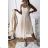 Kleid mit 3/4 Ärmeltasche für Damen (uni sl) ITALIAN Fashion IM3181746