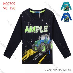 T-Shirt Langarm Kinder Junge (98-128) KUGO HC0642
