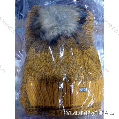 Wintermütze mit Pompon Damen (ONE SIZE) WROBI PVB21104142