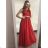 Elegantes Abendkleid mit Trägern Damen (S / M ONE SIZE) ITALIAN FASHION IM321576