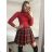 Strickpullover dünner Rollkragen Langarm Damen (L / XL ONE SIZE) ITALIAN FASHION IMD211110
