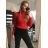 Damen Rollkragenpullover Langarm (S / M ONE SIZE) ITALIAN FASHION IMWG216662 S / M Menthol