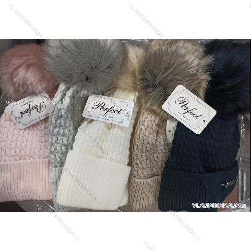 Wintermütze mit Pompon Damen (ONE SIZE) WROBI PVB21104142