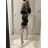 Damen Langarmkleid (S / M ONE SIZE) ITALIAN FASHION imwa216700