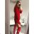 Šaty pletené svetr prodloužený s rolákem dlouhý rukáv dámský (S/M/L ONE SIZE) ITALSKÁ MÓDA IM72180085