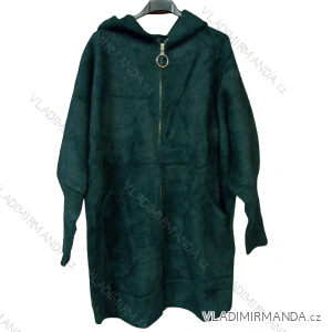 Damen Langarm Mantel Fleece (S-2XL) POLISH FASHION PM219008
