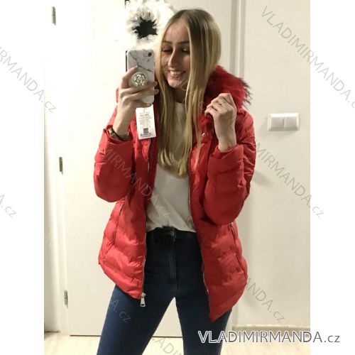 Pelzweste für Mädchen (92-128) GLO STORY GLO19GMJ-9529 S rot