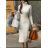 Kleid mit 3/4 Ärmeltasche für Damen (uni sl) ITALIAN Fashion IM3181746