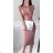 Kleid mit 3/4 Ärmeltasche für Damen (uni sl) ITALIAN Fashion IM3181746