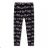 Lange Leggings für Kinder (98-128 / schwarz) KUGO M0185