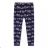 Lange Leggings für Kinder (98-128 / schwarz) KUGO M0185