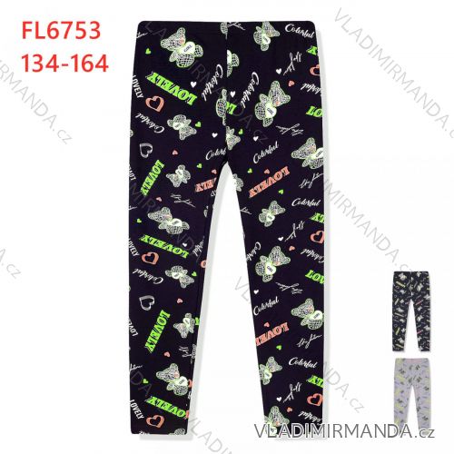 Jeans Leggings isolierte Jugend Mädchen (134-164) KUGO KK9947