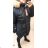 Damen Oversized Winterjacke (5XL-9XL) POLISH FASHION HKW21964 dunkelblau 4XL