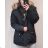 Damen Oversized Winterjacke (5XL-9XL) POLISH FASHION HKW21964 dunkelblau 4XL