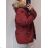 Damen Oversized Winterjacke (5XL-9XL) POLISH FASHION HKW21964 dunkelblau 4XL