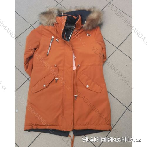 Damen Oversized Winterjacke (5XL-9XL) POLISH FASHION HKW21964 schwarz 4XL