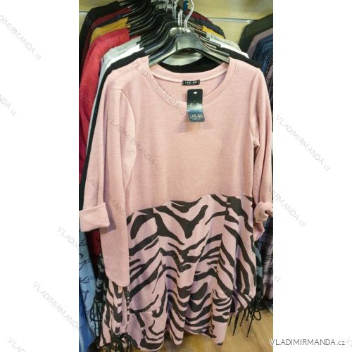 Kurzarm-Sommerkleid für Damen (UNI S-M) ITALIAN FASHION IMN20067