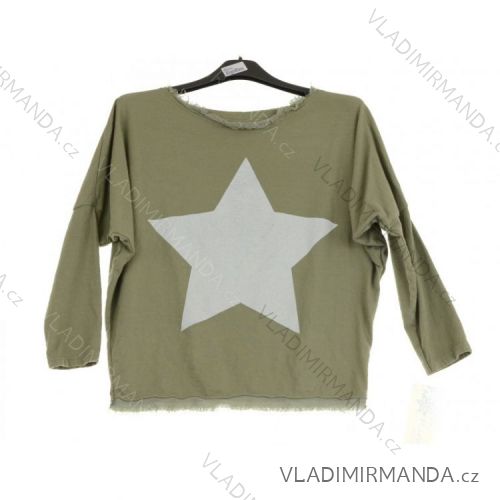 T-Shirt Langarm-Welpen Mädchen Mädchen Baumwolle (4-12 Jahre) ITALIENISCHE Mode 2-I1509