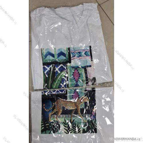 T-Shirt Kurzarm Frauen (UNI S-M) ITALIENISCHE MODE IMM20330