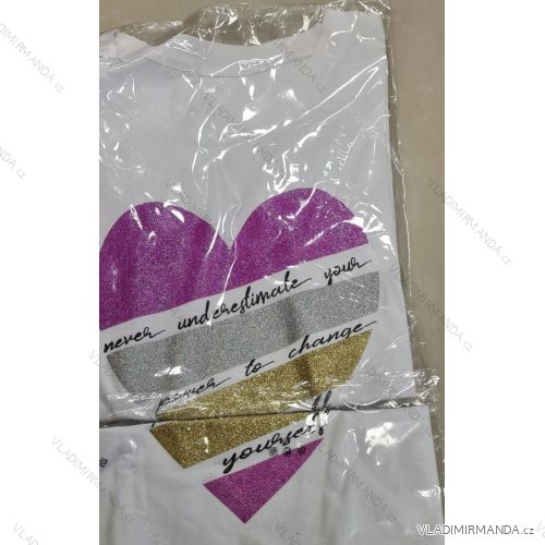 T-Shirt Kurzarm Frauen (UNI S-M) ITALIENISCHE MODE IMM20330