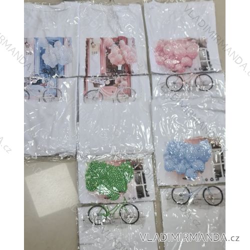 T-Shirt Kurzarm Frauen (UNI S-M) ITALIENISCHE MODE IMM20330