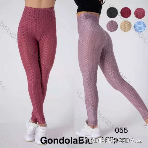 Legíny dlouhé koženkové dámské (S-XL) ITALSKÁ MÓDA IMM216856