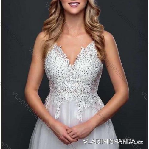 Elegantes Langarmkleid Damen (S / M.ONE SIZE) ITALIAN FASHION IMM211302