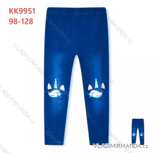 Jeans Leggings Denim warm Kinder Mädchen (98-128) KUGO KK9945