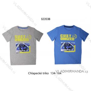 T-Shirt Kurzarm für Kinder Jungen (98-128) WOLF S2806