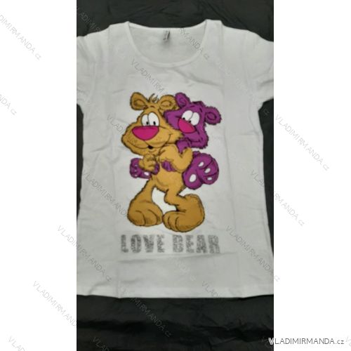 Tričko krátký rukáv dámské nadrozměr (2XL-4XL) TURECKÁ MÓDA TMWG22G12311