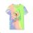 T-Shirt Kurzarm Kinder Mädchen (116-146) KUGO S3227